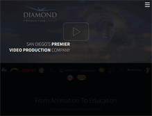 Tablet Screenshot of diamond-production.com